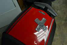Load image into Gallery viewer, Yamaha Suzuki Sticker bandage patch repair fancy tank Chrome &amp; real Carbon Fiber