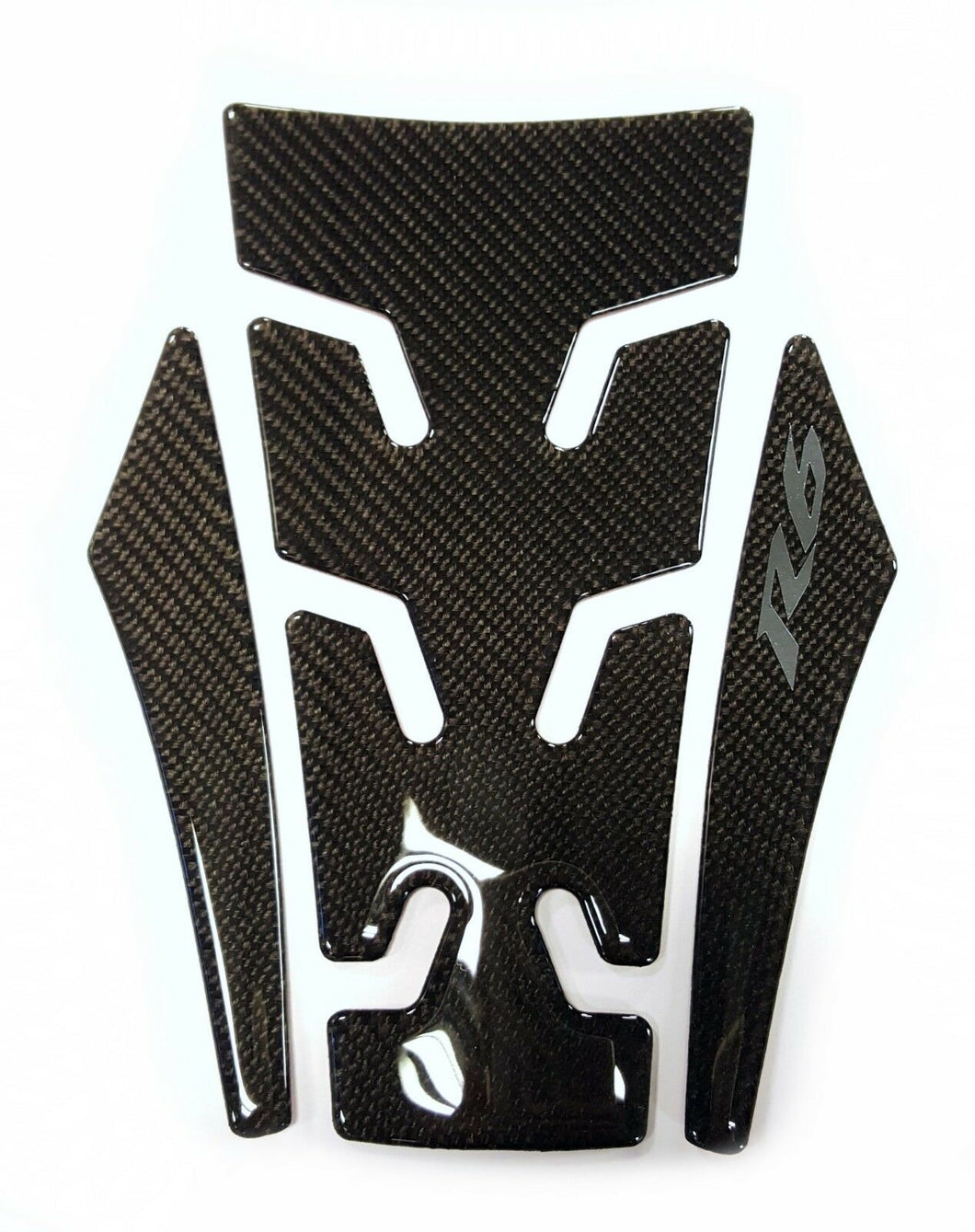 Fit Yamaha R6 YZF-R6 real carbon fiber tank Protector pad Decal Sticker trim