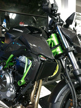 Load image into Gallery viewer, Real carbon fiber Fit Kawasaki Z650 radiator sides cover Trim KIT overlay
