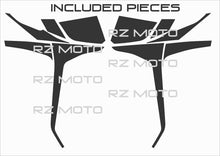 Load image into Gallery viewer, Fits Honda CBR1000RR 2017 2018 real carbon fiber sides panel fairing KIT pads