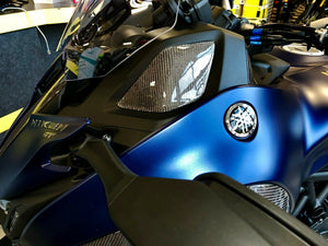 Fit Yamaha Niken GT real Dry carbon fiber dash panel fairing pad trim kit