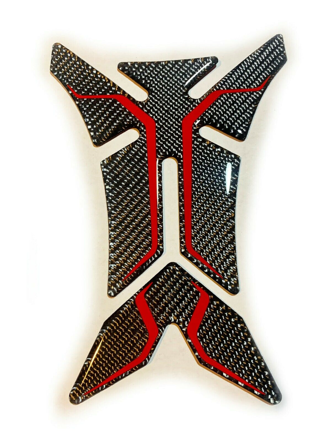 fit Yamaha real dry carbon fiber + RED tank Protector pad Decal Sticker decal