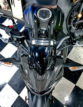 Load image into Gallery viewer, Real carbon fiber Fit Kawasaki Z650 front tank panel protector pads Trim overlay