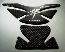 Load image into Gallery viewer, Fit Suzuki Hayabusa GSX Real Carbon Fiber + Crome Tank Protector Pad Sticker