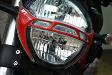 Load image into Gallery viewer, Fit DUCATI Monster 696 795 796 1100EVO Front Light Trim RED Pad Protector decal