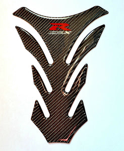 Suzuki GSX-R Real Carbon Fiber Tank Protector Pad +Gas cap Sticker trim Sticker