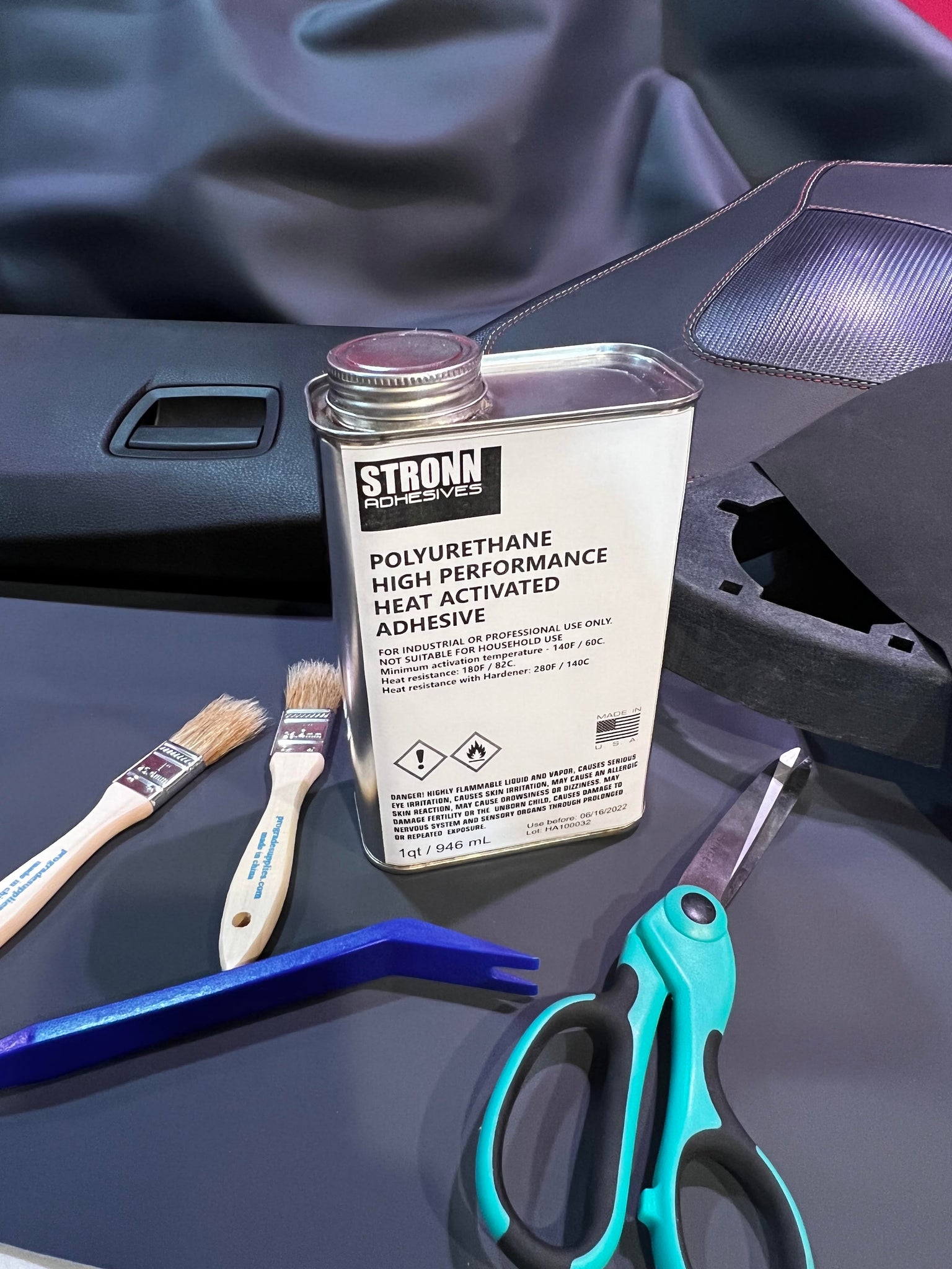 STRONN Polyurethane Heat Activated Adhesive Glue Automotive Upholstery –  cmodd